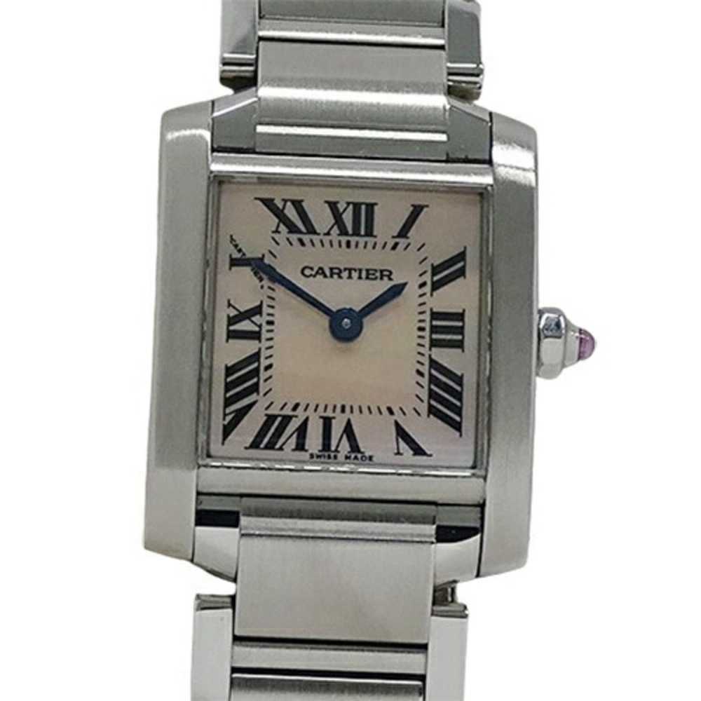 Cartier Cartier Women's Watch Tank Francaise SM P… - image 3