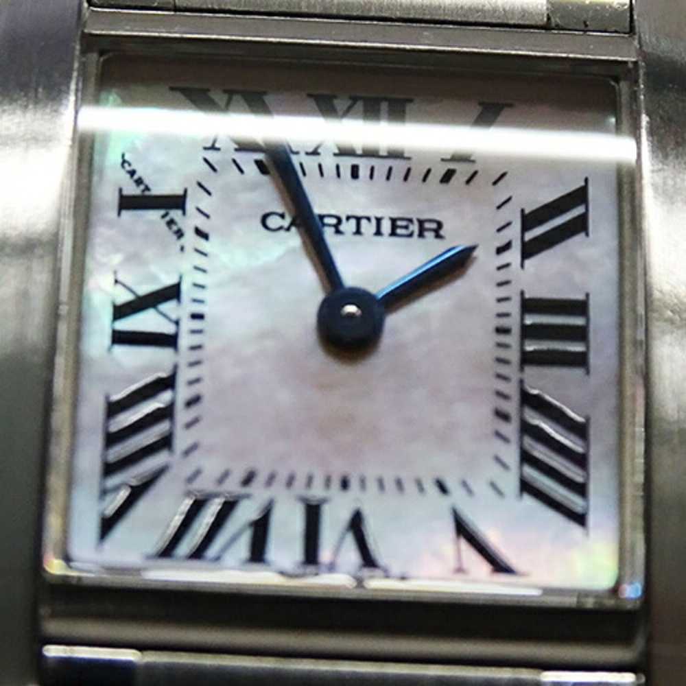 Cartier Cartier Women's Watch Tank Francaise SM P… - image 7