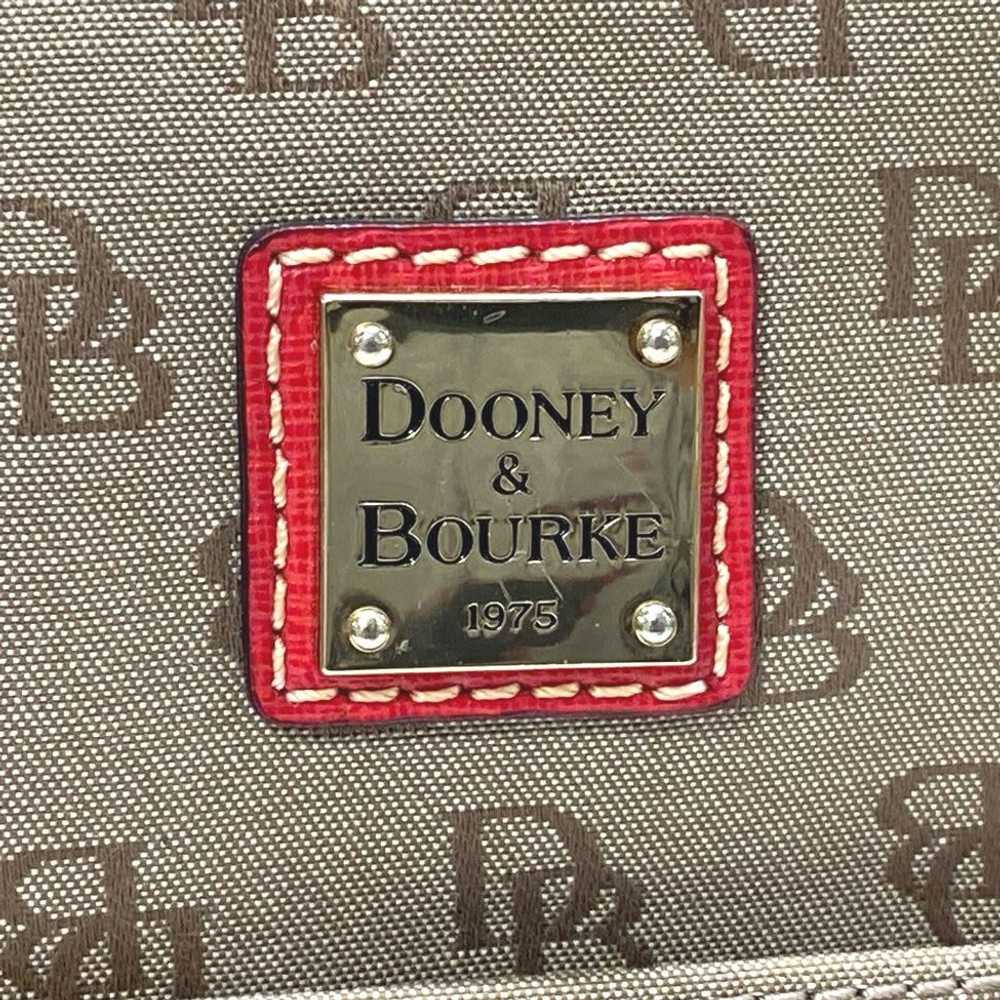 Dooney & Bourke Canvas Monogram Signature Shoulde… - image 2