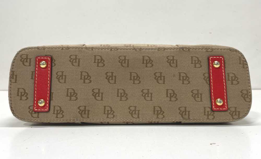 Dooney & Bourke Canvas Monogram Signature Shoulde… - image 4