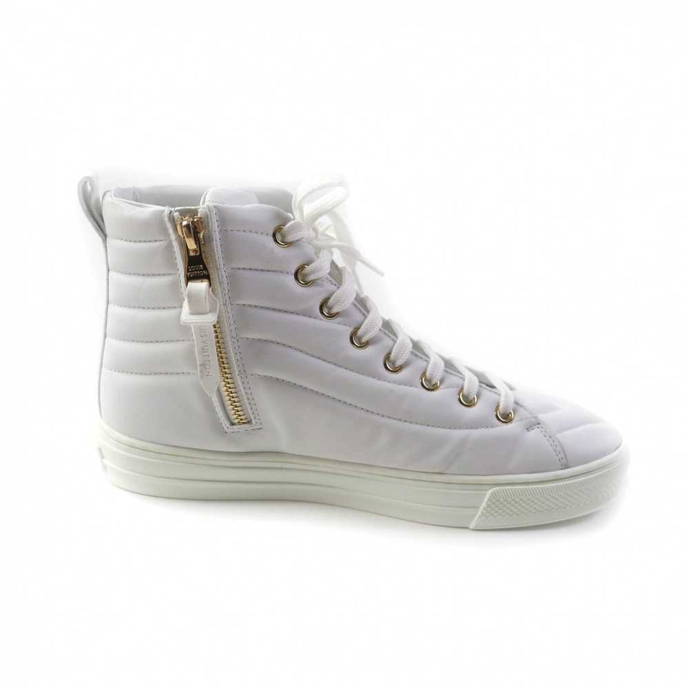 LOUIS VUITTON High cut sneakers Main: Leather whi… - image 5