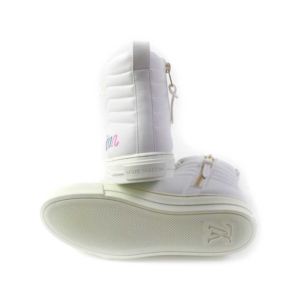 LOUIS VUITTON High cut sneakers Main: Leather whi… - image 6