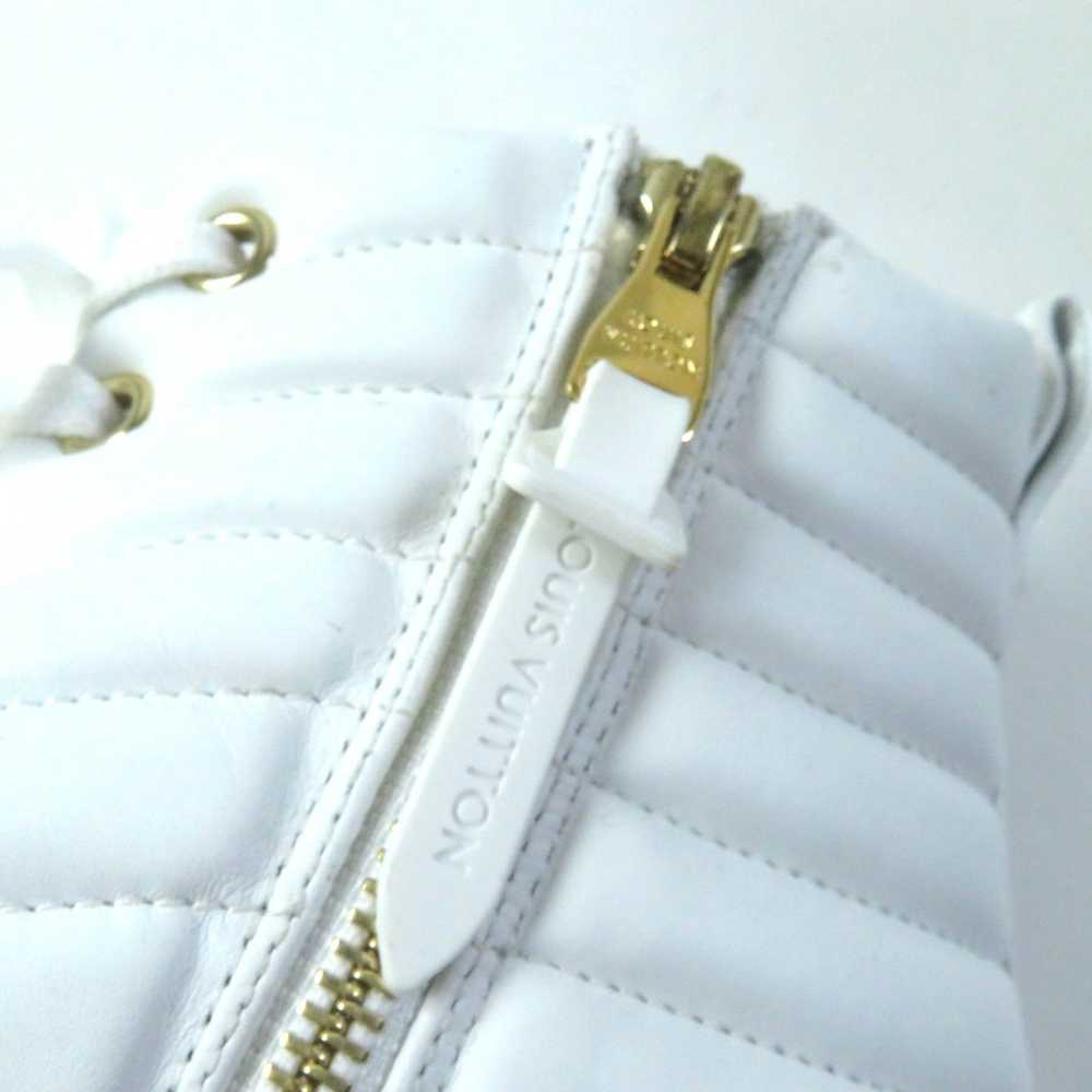 LOUIS VUITTON High cut sneakers Main: Leather whi… - image 9