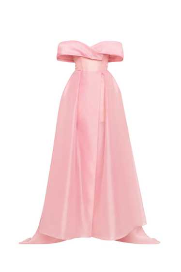 Milla Sophisticated off-the-shoulder misty rose ma