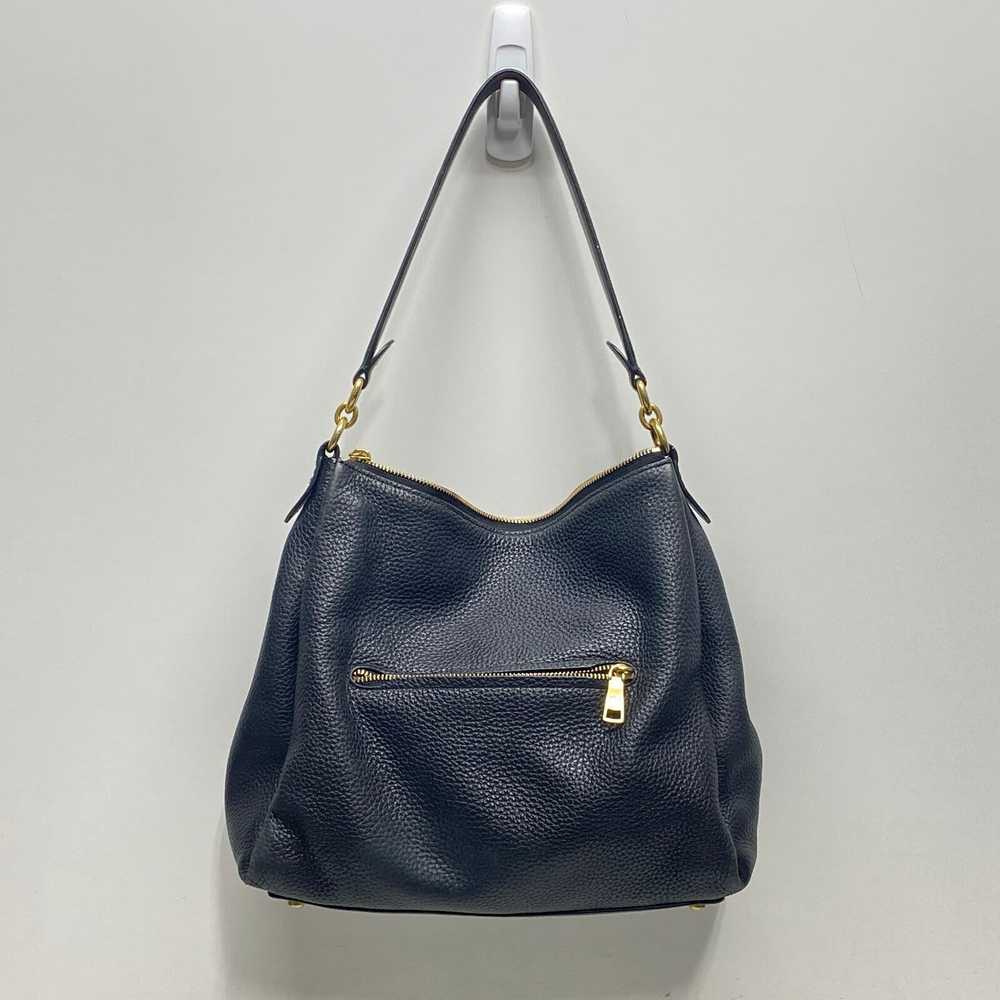 COACH 93811 Shay Black Pebbled Leather Bag - image 1