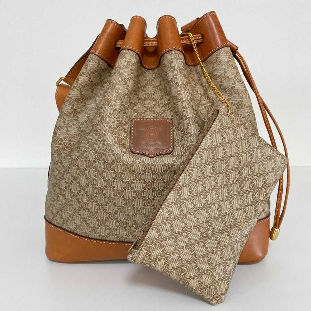 Celine Triomphe Vintage cloth handbag - image 10