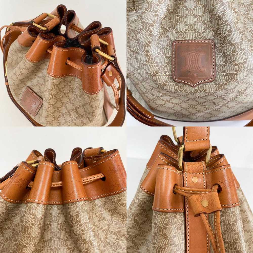 Celine Triomphe Vintage cloth handbag - image 4