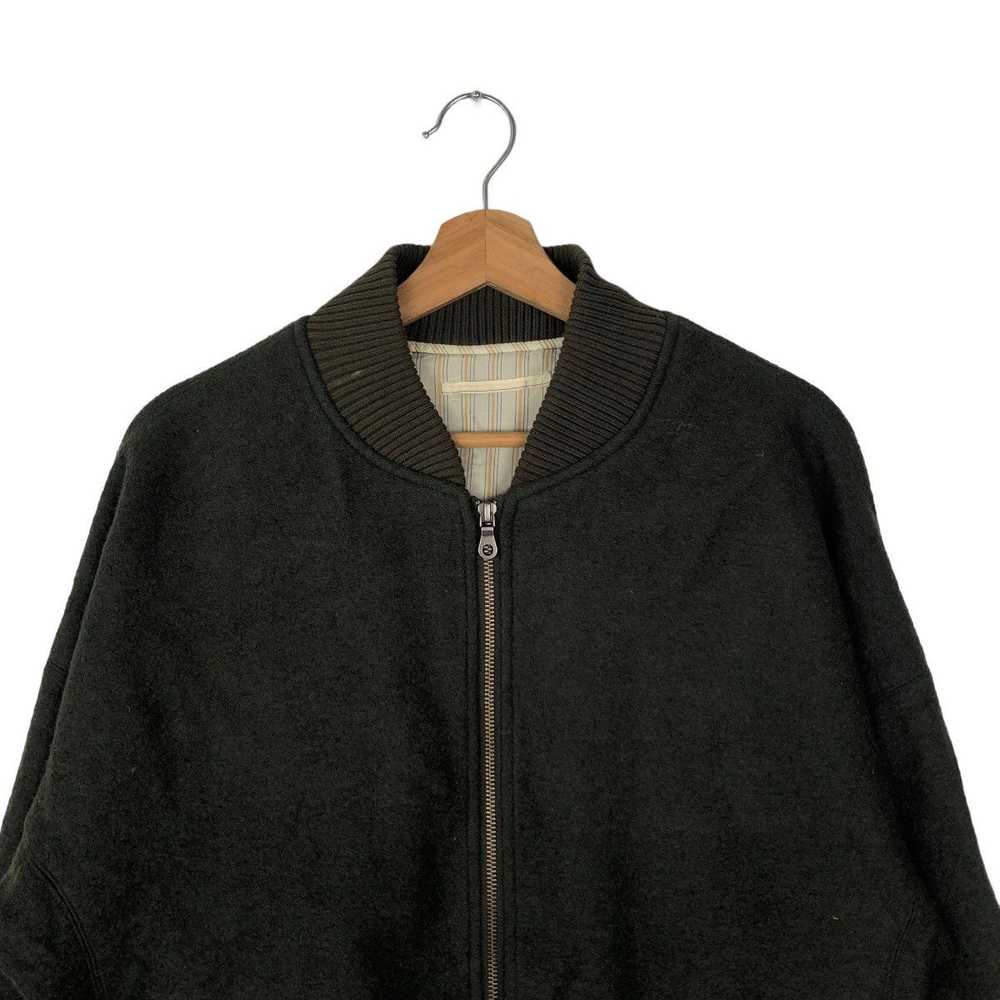 Bomber Jacket × Japanese Brand VINTAGE WOOL BOMBE… - image 2