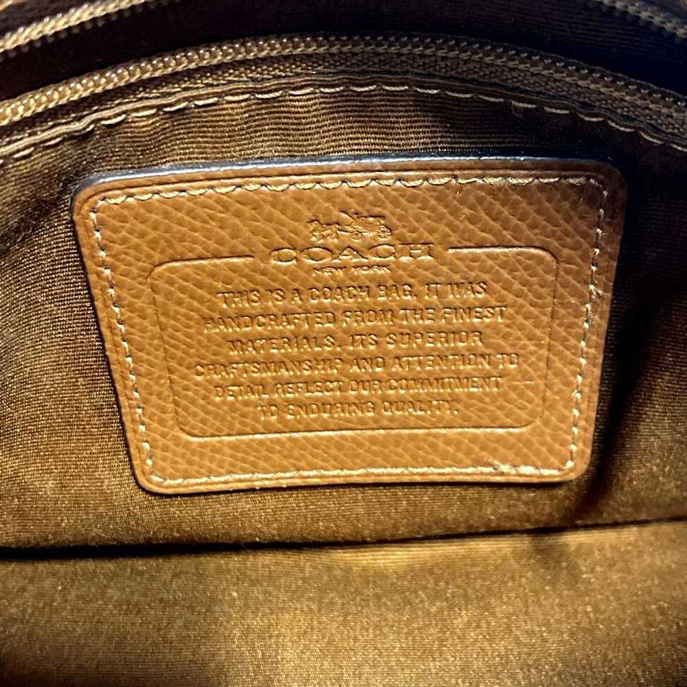 Coach Monogram Signature Christie Satchel Beige T… - image 5