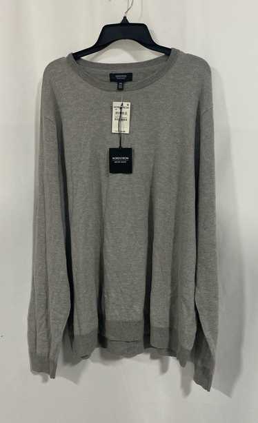 NWT Nordstrom Mens Gray Oil Birdseye Shop Long Sle