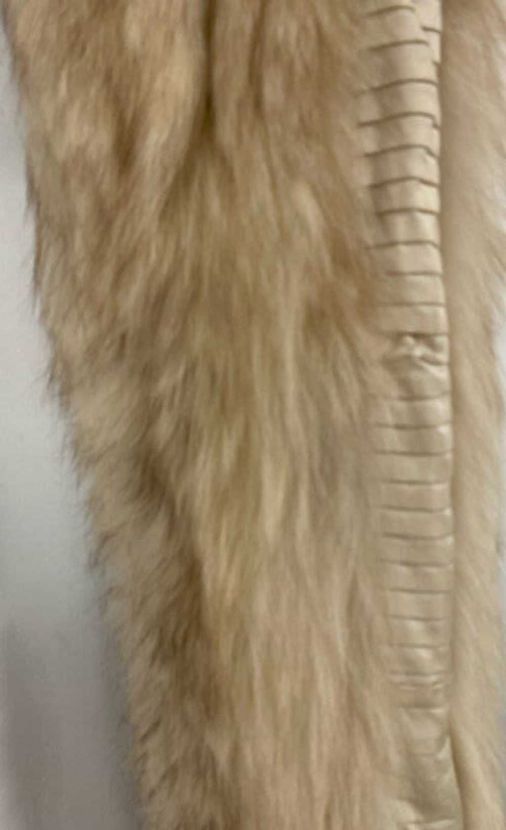 Broadway Vintage The Broardway Womens Beige Fur N… - image 3