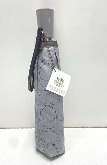 Coach Signature silver/Black Umbrella F61150