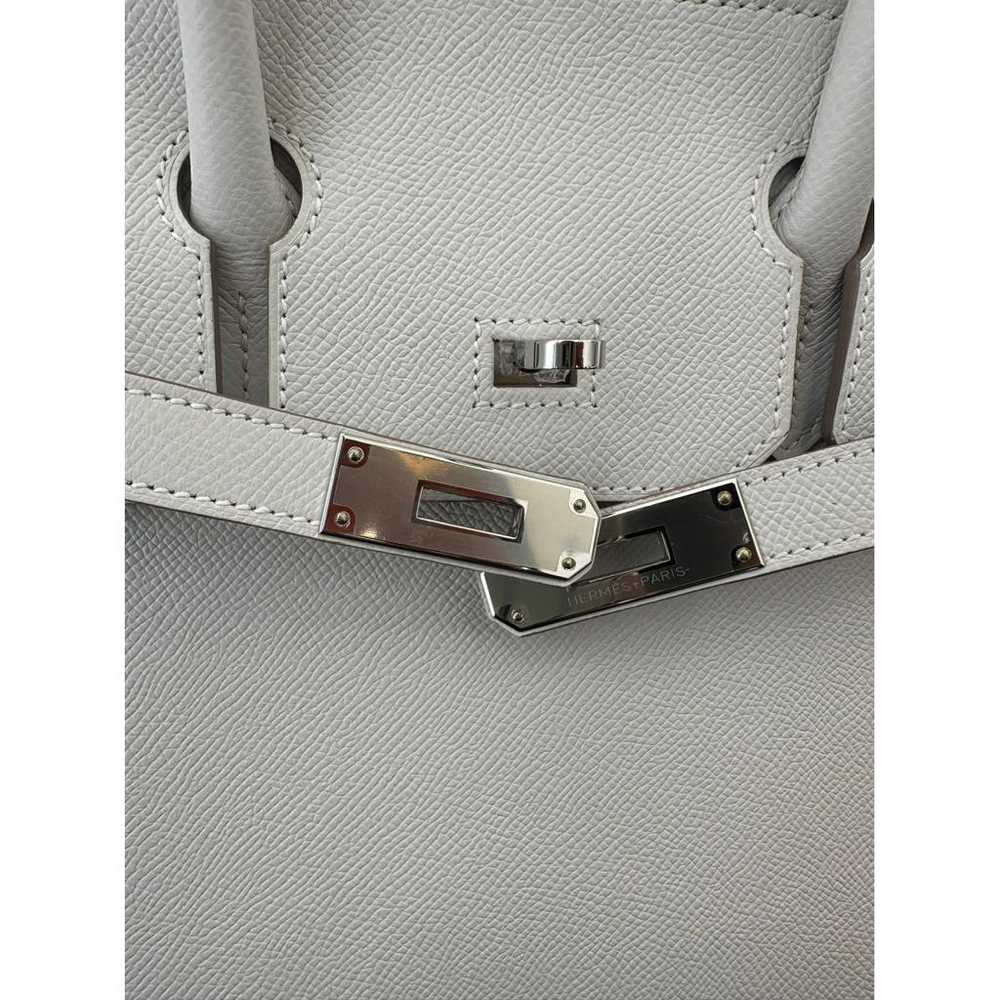 Hermès Birkin 30 leather handbag - image 6