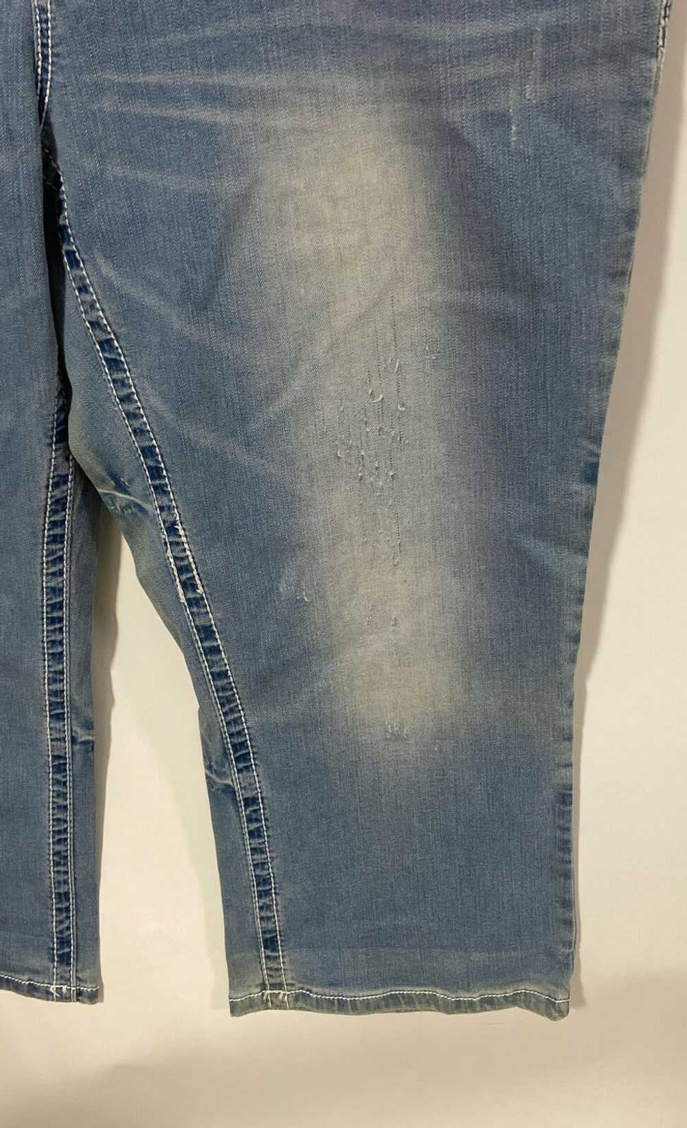 NWT Maurices Womens Blue High Rise Medium Wash De… - image 4