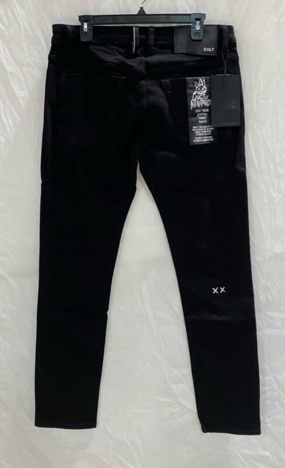 NWT Cult Of Individuality Mens Black Rocker Slim … - image 2