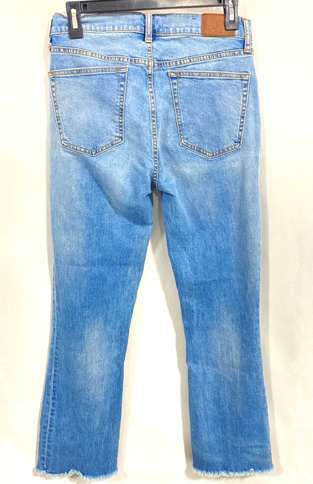 Johny Was Blue Bootcut Embroidered Jeans Sz 27 - image 2