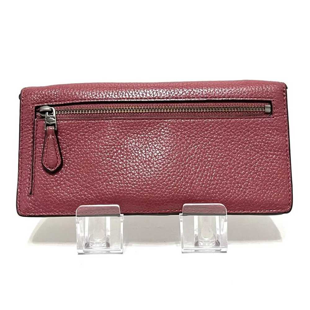 Coach Leather clutch bag - image 2