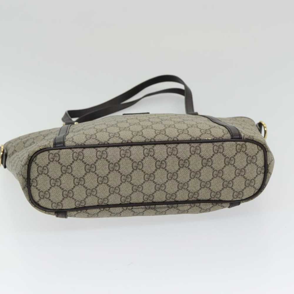 Gucci Gg Canvas Beige Canvas Tote Bag (Pre-Owned) - image 3