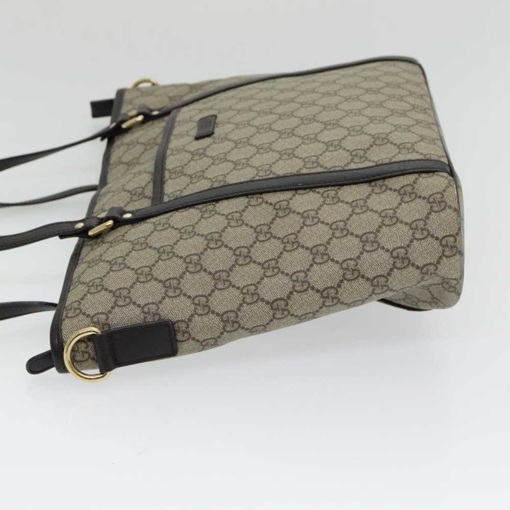 Gucci Gg Canvas Beige Canvas Tote Bag (Pre-Owned) - image 9