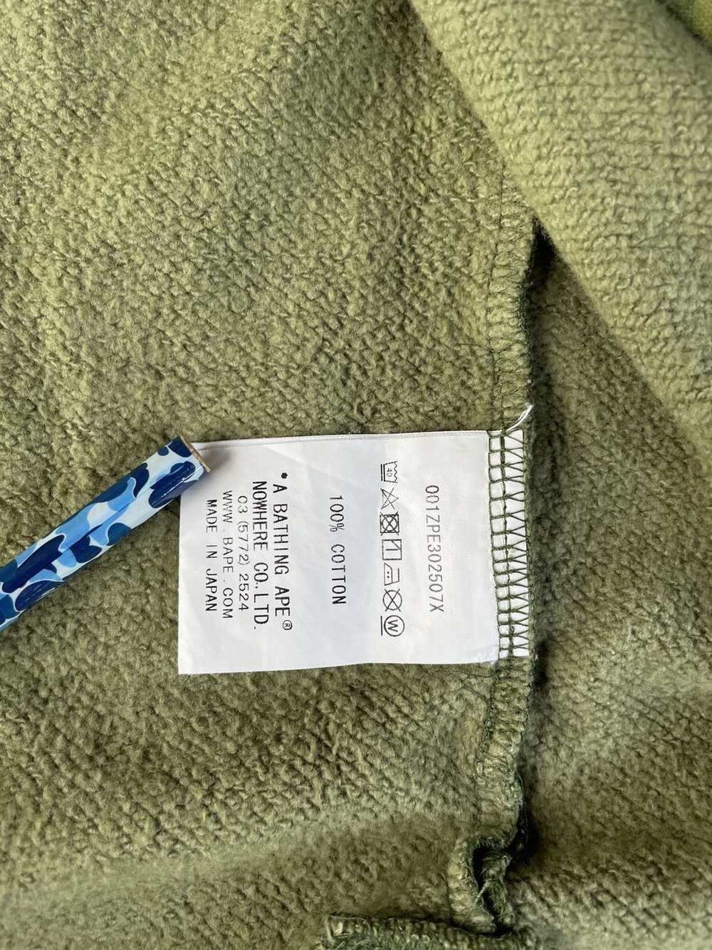 Bape Bape Green Camo Shark Fullzip Hoodie - image 11