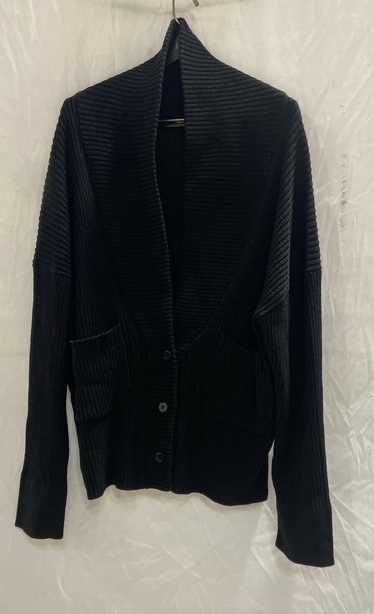 STAUD Black Women's Ribbed Cardigan - Size S