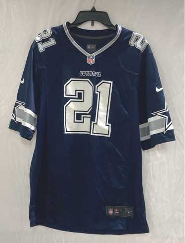 Nike NFL Cowboys Ezekiel Elliott #21 Navy Blue Je… - image 1