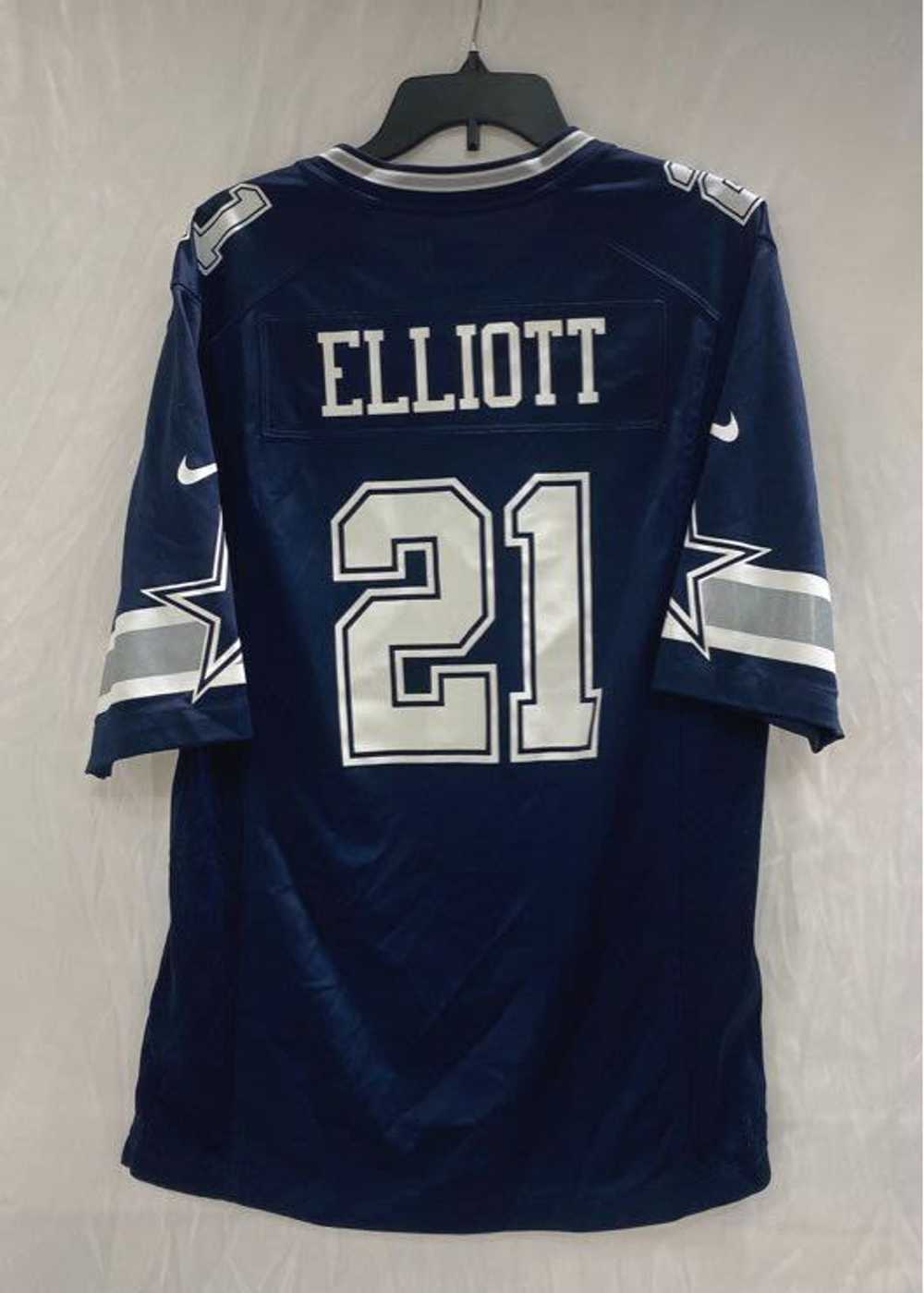 Nike NFL Cowboys Ezekiel Elliott #21 Navy Blue Je… - image 2