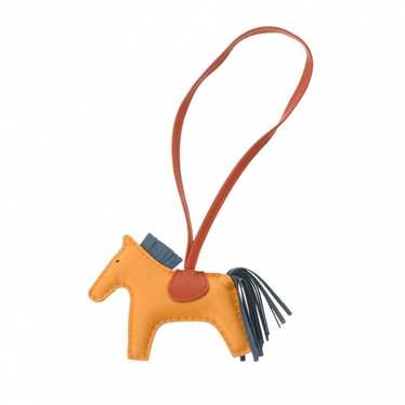 Hermes HERMES Rodeo PM Jaune D'or/Carnelian/Blue … - image 1