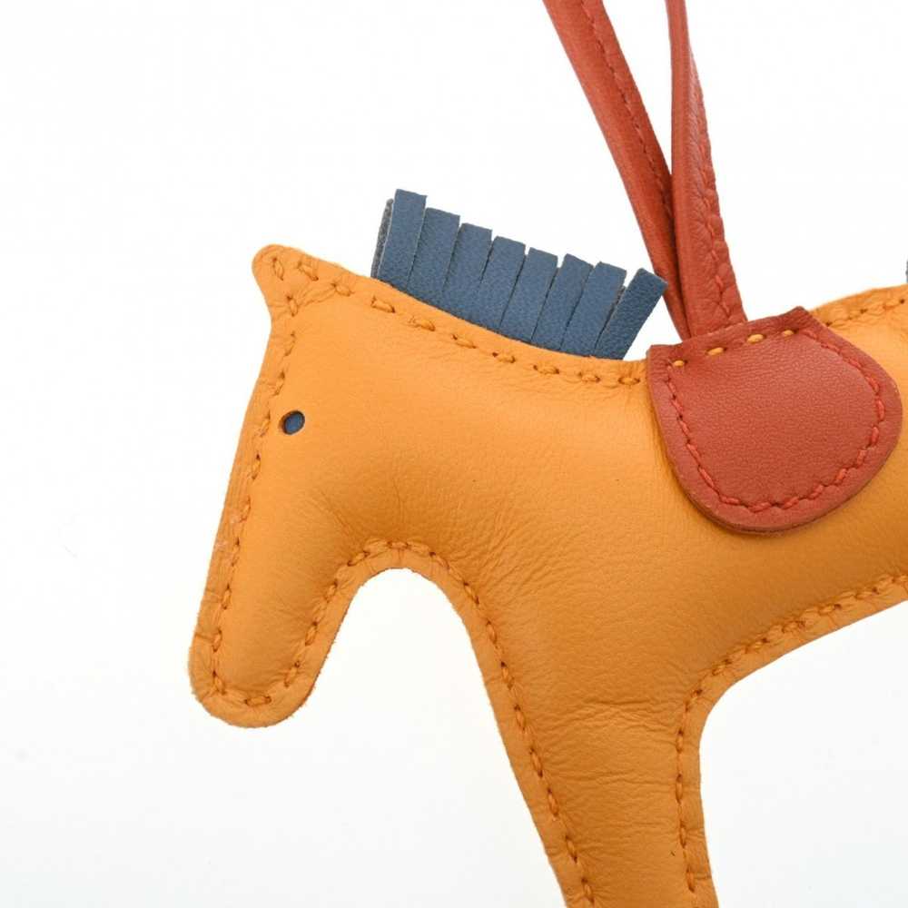 Hermes HERMES Rodeo PM Jaune D'or/Carnelian/Blue … - image 6