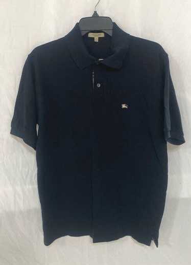 Burberry London Black Polo - Size Small