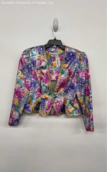 Nah Nah Collection Floral Blazer Jacket - Size 8