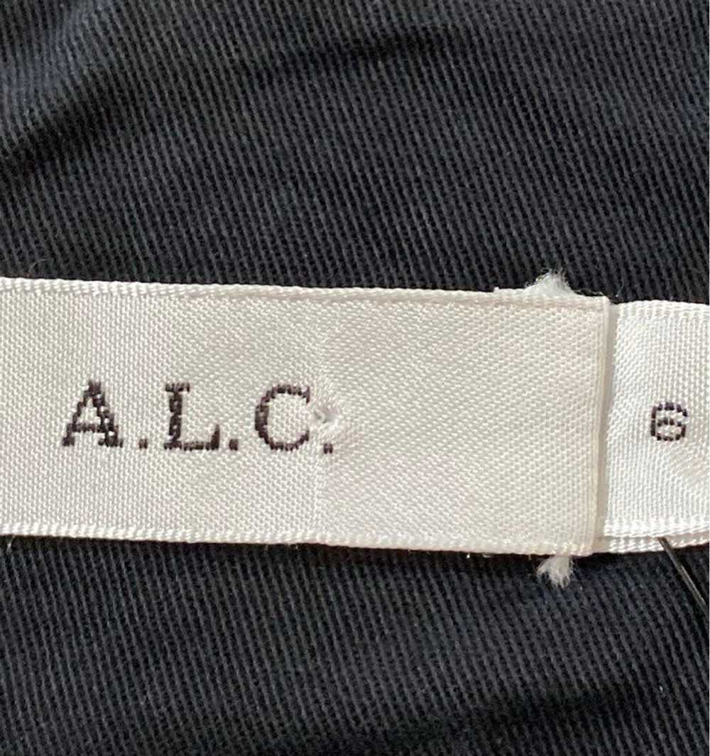 A.L.C. Black Kerry Lace Up Pants - Size 6 - image 3