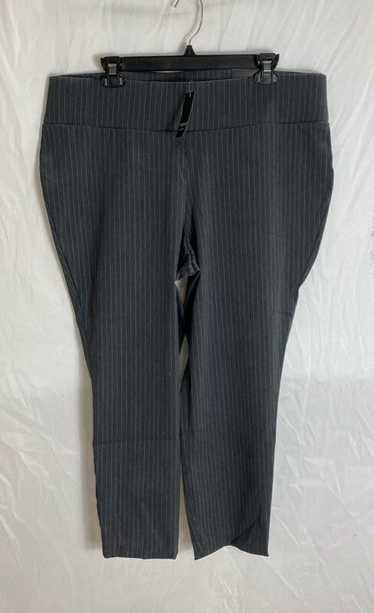 NWT Torrid Womens Gray Pinstripe Pixie Low Rise Sk