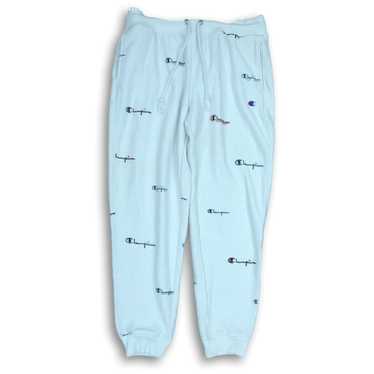 Women's Champion White Jogger Pants Size L - image 1