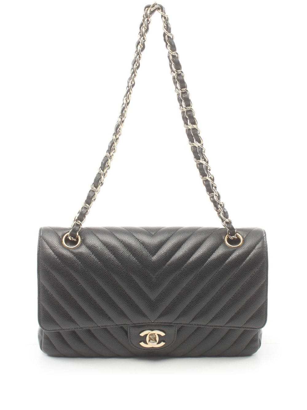 CHANEL Pre-Owned 2020-2021 V-Stitch shoulder bag … - image 1