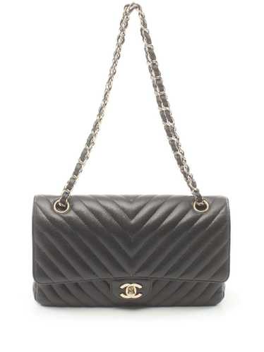 CHANEL Pre-Owned 2020-2021 V-Stitch shoulder bag … - image 1