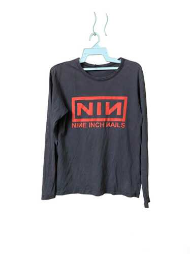 Band Tees Y2K Nine inch nails long sleeve shirt - image 1