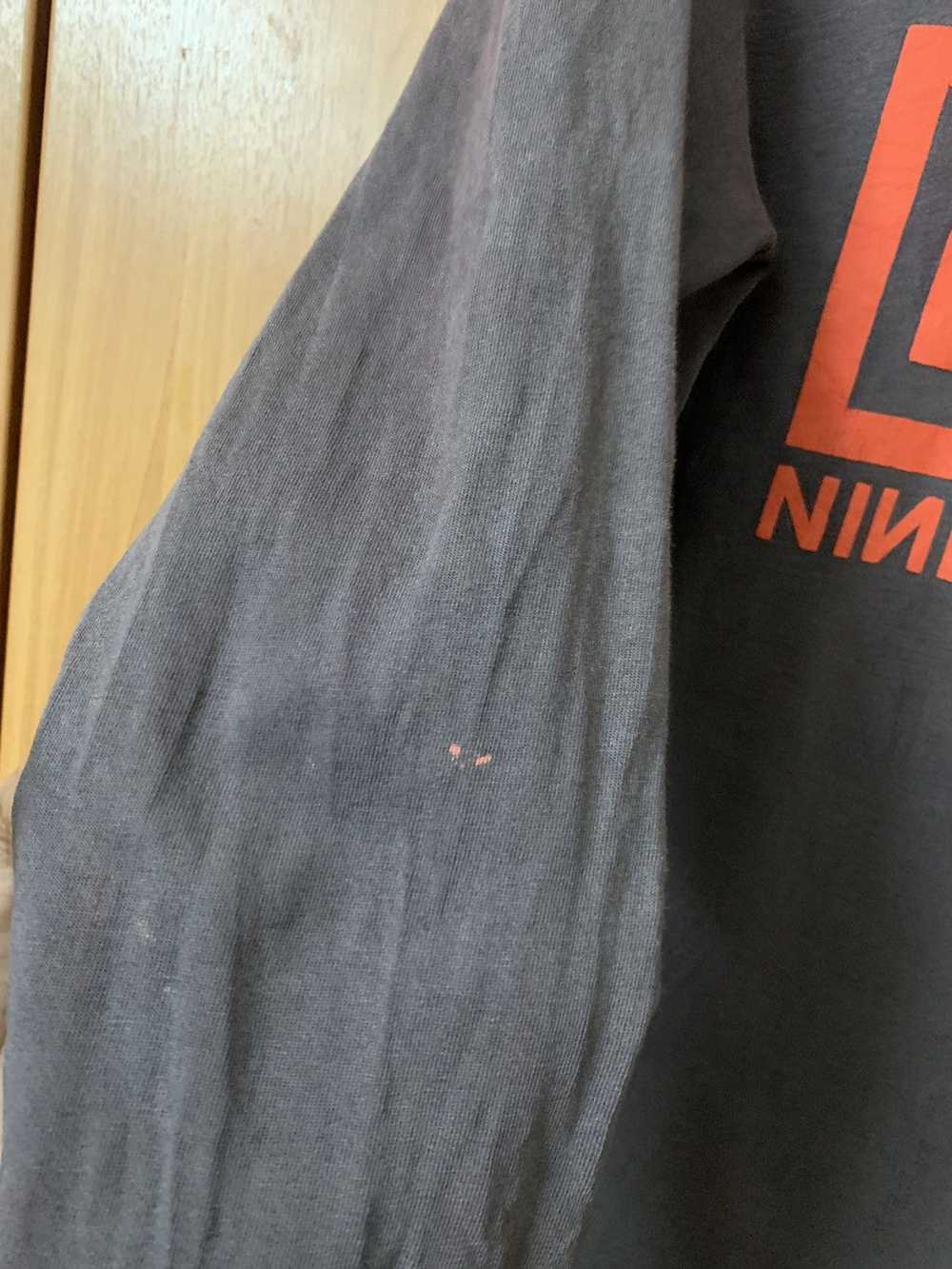 Band Tees Y2K Nine inch nails long sleeve shirt - image 3