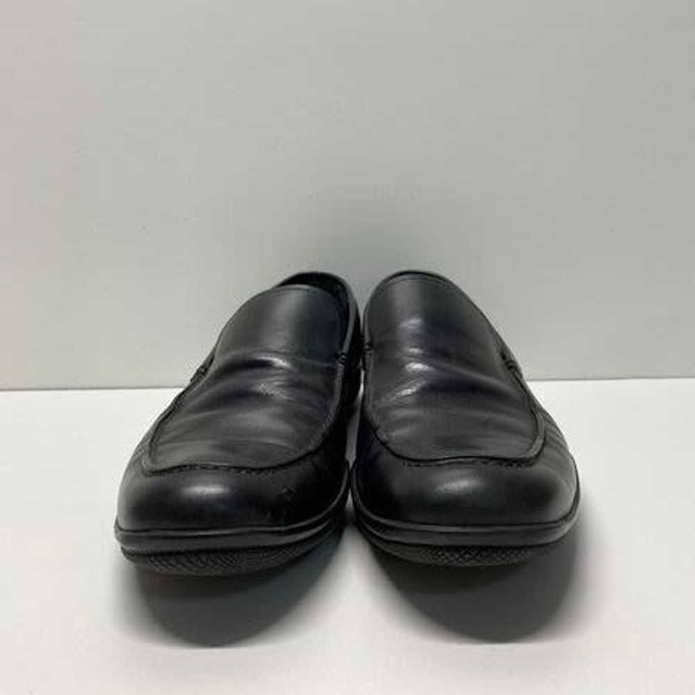 Authentic Prada Sport Black Leather Dress Loafer … - image 2