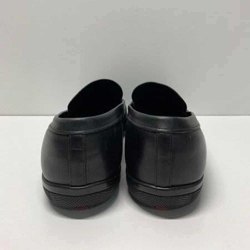 Authentic Prada Sport Black Leather Dress Loafer … - image 4