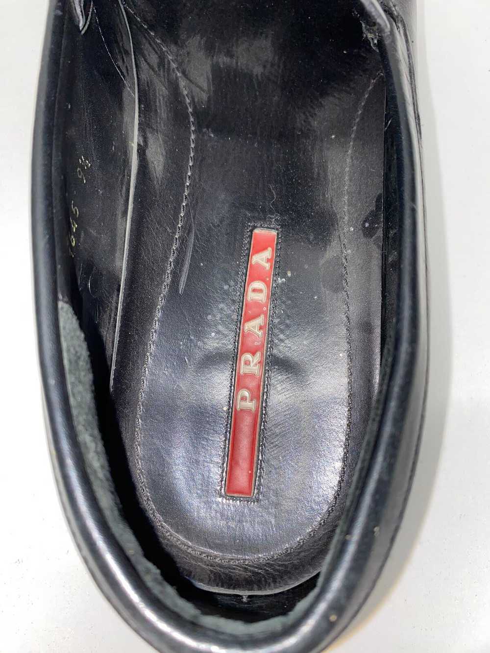 Authentic Prada Sport Black Leather Dress Loafer … - image 5