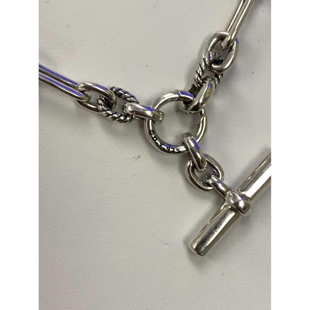 David Yurman Silver necklace - image 2