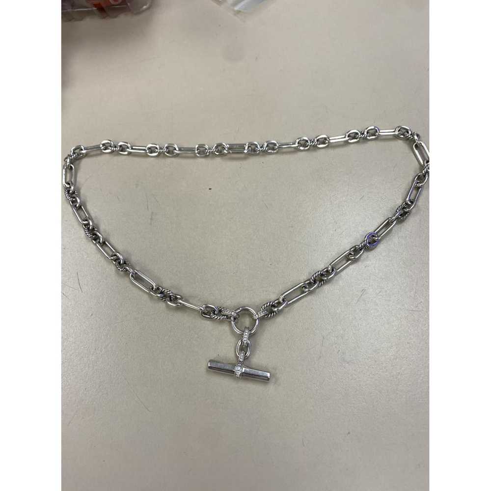 David Yurman Silver necklace - image 3