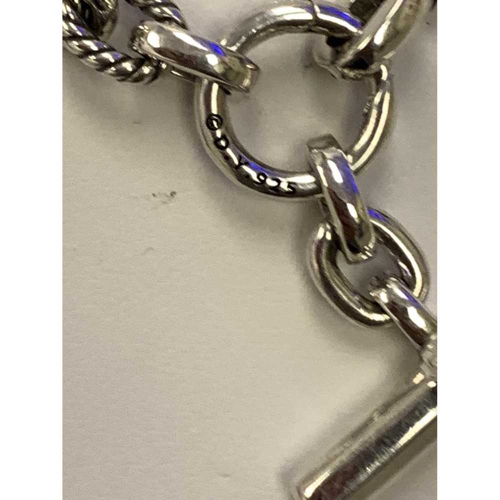 David Yurman Silver necklace - image 6