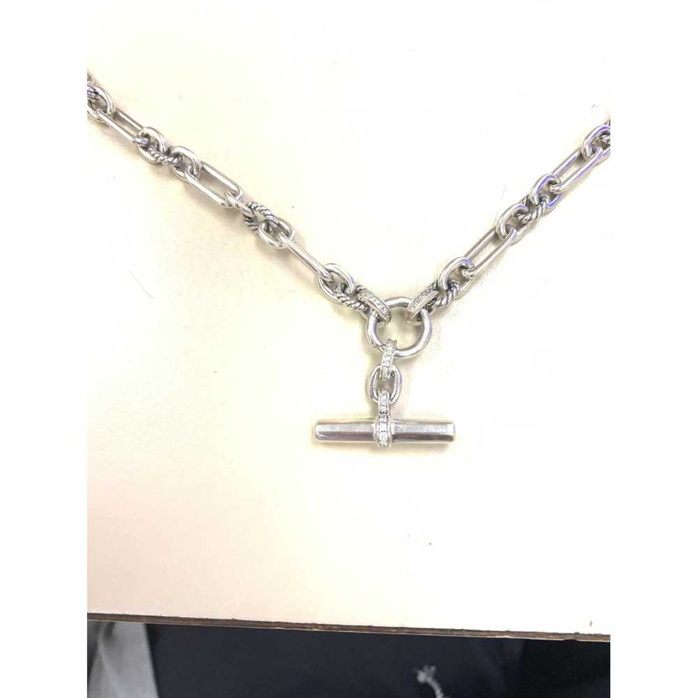 David Yurman Silver necklace - image 8