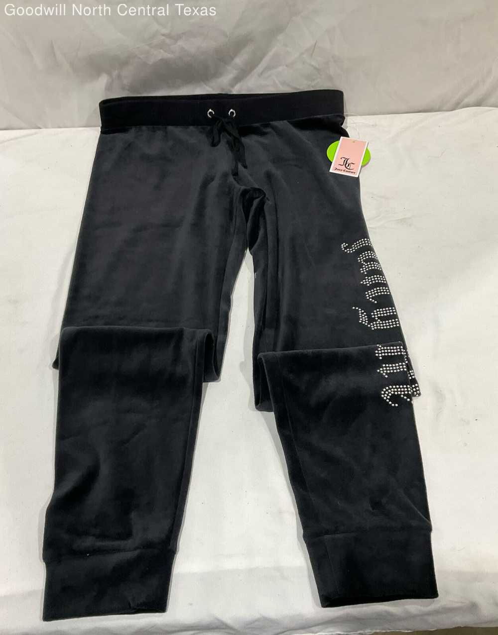 Juicy Couture Velour black Pants - Size small - image 1