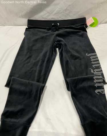 Juicy Couture Velour Pants black Pants - Size medi