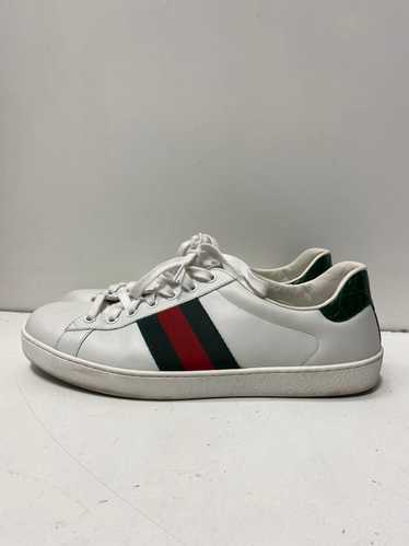 AUTHENTIC Gucci 'Ace' White Shoes Men Sz 9