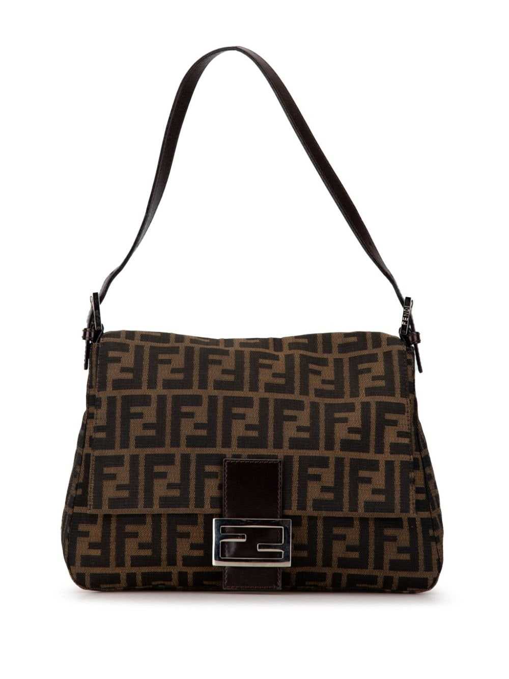 Fendi Pre-Owned 2000-2010 Zucca Canvas Mamma Fore… - image 1