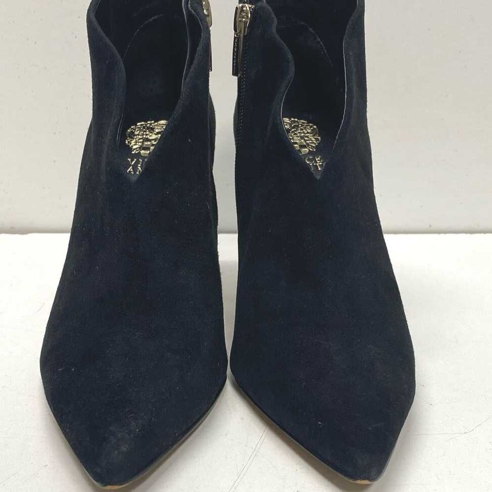 Vince Camuto Leather Sestrind Platform Booties Bl… - image 2